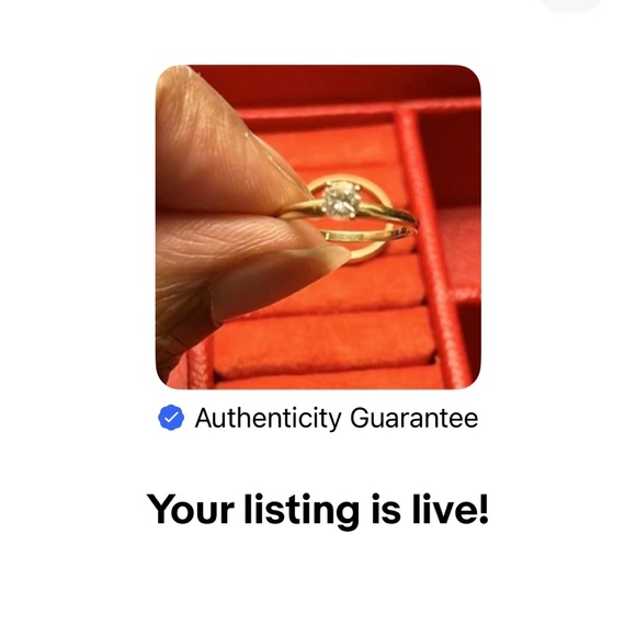 Diamond Supply Co Gold Engagement Ring 💍 😍 - Picture 6 of 6